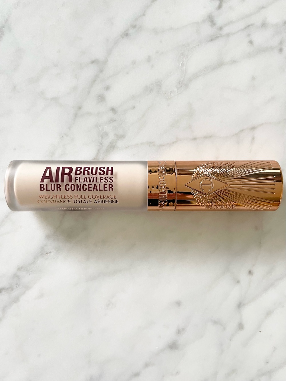 NWT CHARLOTTE TILBURY Air Brush Flawless Blur Concealer Warm Neutral 2.5 FAIR